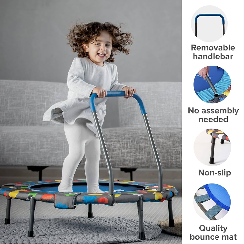 Amazon | SMARTRIKE 920-0000 Trampoline 3 en 1 pour Enfant